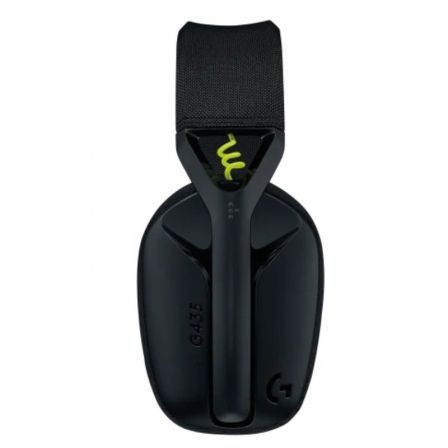 Logitech G435 LIGHTSPEED Auriculares Inalámbricos Negro y Amarillo